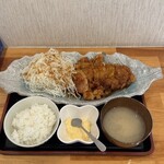 黒酢チキン南蛮定食 たかもとや - 