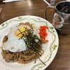 ふる里 - 焼きそば　アイスコーヒー