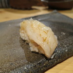 器楽亭 - 石川の獅子海老の握り