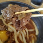 あひる - 牛肉