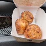 セブンイレブン - ほんまに3個。熱々でなく、ぬくい。