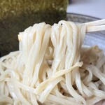 はりけんラーメン - 麺(限定辛つけ麺)