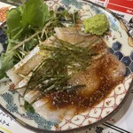 串とメシには サケキタル - 胡麻カンパチ