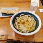 こんぴらうどん - かけうどん　ネギ抜き