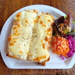 ポールスター珈琲 - 料理写真:ロースハムのクロックムッシュ