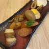 瀬戸のさかな 魚燻 - 日替り燻製盛り合わせ5種