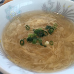 中国料理 竜苑 - 150305　スープ（ランチ）