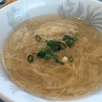 中国料理 竜苑 - 150305　スープ（ランチ）