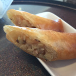 中国料理 竜苑 - 150305　春巻（ランチ）