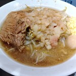 じゃっくぽっと - らーめん(小)、お肉が大きい