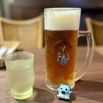 びっくりドンキー - ドリンク写真:ドンキーハウスビール大　結構好き❤️