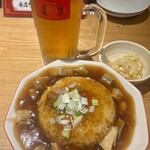 餃子 小籠包 福包酒場 - 肉あんかけチャーハン
