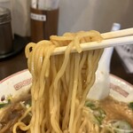 銀座 元楽 - 麺の感じ