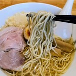 朝ラーメン 浜堂六九 - 麺