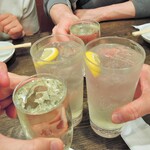 居酒屋　大ざわ - 冷酒、酎ハイレモンで再度乾杯！