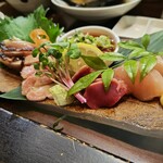 月の家 - タタキ系5種盛