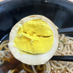 駅そば 清流そば - 玉子