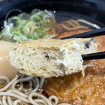 駅そば 清流そば - がんも