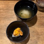 小よし - ウニ寿司