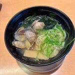 スシロー - 料理写真:貝出汁塩ラーメン