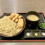 鹿水 - 料理写真:かしわ天ざる