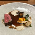 カフェ ムク - 黒毛和牛モモ肉のロースト