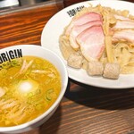 らあめん 元 - 特製塩つけ麺（平打ち）