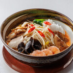 中国料理 桃李 - 豆乳麻辣湯麺　