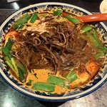 からめんや えん - からめんとご飯　800円　キクラゲトッピング100円