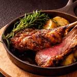 オールデイダイニング カルイザワグリル - 夏限定 骨付きラム肉のグリル