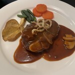レストランブライト - 料理写真:ンバーグステーキきこり風