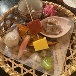 菊華荘 - 焼八寸