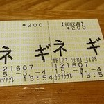 辛つけ麺専門　カラツケ グレ - 20150304～ネギトッピング～