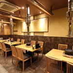 Kanazawa Yaki Fugu Yume Teppou - 居心地の良い空間でお食事をお楽しみください