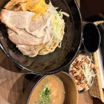 麺屋 五常 - お得セット¥1,300-（胚芽麺、麺大盛）