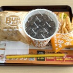 ゼッテリア - 料理写真:絶品ビーフバーガーランチセット