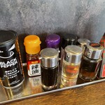 らあめん花月嵐 - 料理写真:卓上アイテム