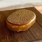 Prés de L'AS - ◉(スペシャリテ)フォアグラのクリスピーサンド　　¥1,100- ※追加オーダー