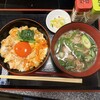 京のつくね家 - 親子丼＋鴨なんばそば