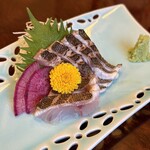 碧と風 - 炙りさわら。岩塩で食べてもめちゃくちゃ美味しい！
