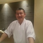 鮨処 竜敏 - 大将(笑)
