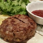 鮨処 竜敏 - まかない？？(笑)ハンバーグ