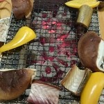 割烹かこう - 椎茸もパプリカも鮭も地場産