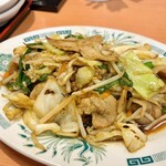 日高屋 - 料理写真:肉野菜炒め