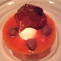 リストランテ･ヒロ チェントロ 丸ビル店 - チョコレートニョッキのイチゴソース