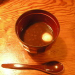 Tokiwa - デザートのお汁粉