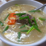 炭火焼肉海老洲 - テールクッパ