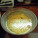 麺や天鳳 - つけ麺スープ