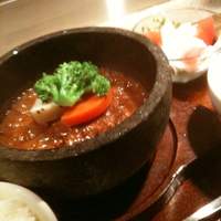北新地 すがはら - 煮込みハンバーグ