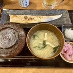 しんぱち食堂 - 料理写真:大トロ銀鮭塩ハラス定食